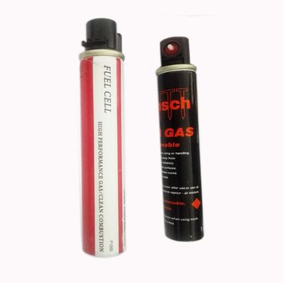 1000 colpi Qty propano Nailer Gas Fuel Cell con 38g/75ml Capacità e Disegno personalizzato