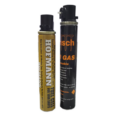 1000 colpi Qty propano Nailer Gas Fuel Cell con 38g/75ml Capacità e Disegno personalizzato