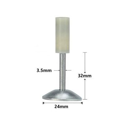 Collegamenti integrati per soffitti, lavastoviglie rotonde, chiodi per soffitti da 32 mm per un attacco sicuro