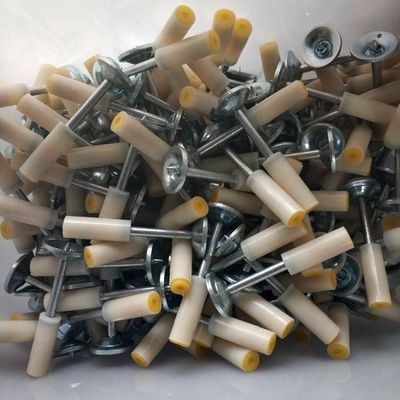 Collegamenti integrati per soffitti, lavastoviglie rotonde, chiodi per soffitti da 32 mm per un attacco sicuro