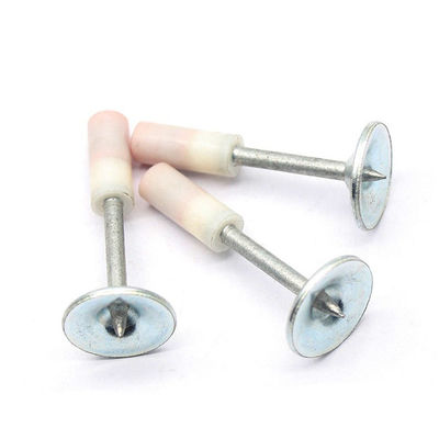 7.3 mm Diametro della testa Chiodi integrati in acciaio e plastica per il taglio del soffitto