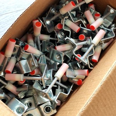 Silenziamento chiodo di tiro integrato per scafo liscio scatole di soffitto di cemento fisso 32 mm