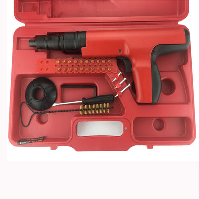Pistola a chiodi di calcestruzzo manuale rossa per cariche di polvere S1.27Cal 6.8*11mm