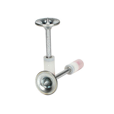 7.3mm Testa piatta Rotonda 27mm Mini clip per il soffitto per l'installazione di pistole di riduzione del rumore