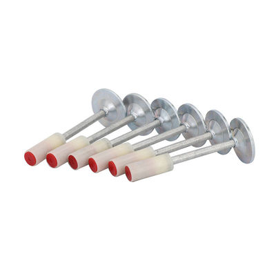 100pcs Pack chiodi rotondi per Mini soffitto pistola a chiodi 7.3mm Diametro testa 27mm chiodo di fuoco