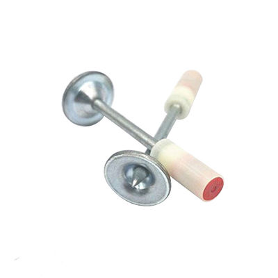 100pcs Pack chiodi rotondi per Mini soffitto pistola a chiodi 7.3mm Diametro testa 27mm chiodo di fuoco