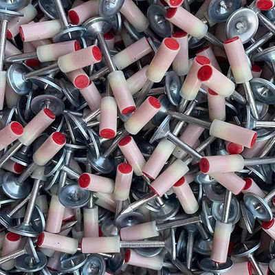 100pcs Pack chiodi rotondi per Mini soffitto pistola a chiodi 7.3mm Diametro testa 27mm chiodo di fuoco