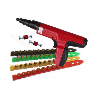 Conveniente 75-100 chiodi Capacità di carico Pin pistola a chiodi senza fili per calcestruzzo 340 * 50 * 140