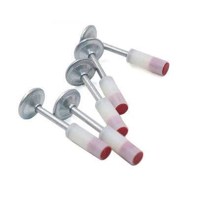 27mm chiodi rotondi per mini soffitto chiodi pistola testa diametro 7,3mm testa piatta 200pcs pacchetto
