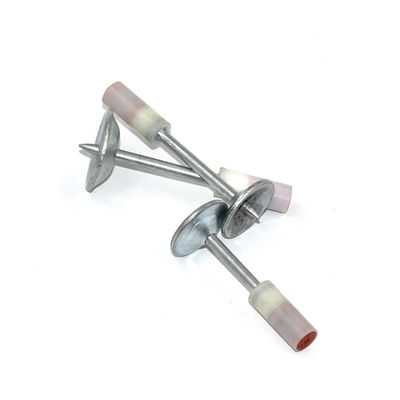 27mm chiodi rotondi per mini soffitto chiodi pistola testa diametro 7,3mm testa piatta 200pcs pacchetto