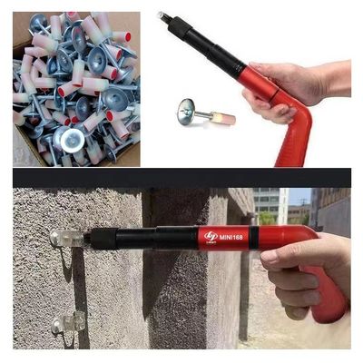 Diametro della lavastoviglie in metallo. 15.6 mm 27 mm Mini chiodi per il soffitto per il dispositivo di fissaggio veloce del muro in cemento