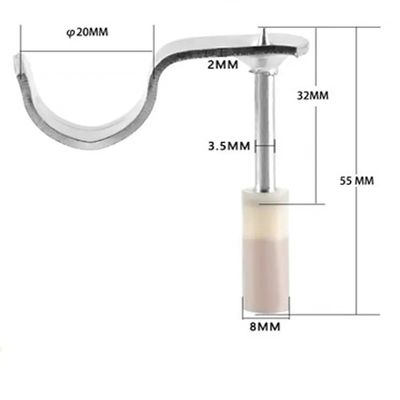 25mm Isolamento acustico chiodi di tiro integrati inventario per gli attrezzi e le attrezzature da costruzione
