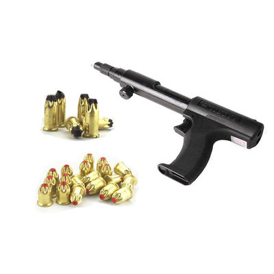 Potente pistola nera per chiodi per tetto per carichi di potenza di.22.27 cal e tensione di 120V / 60HZ
