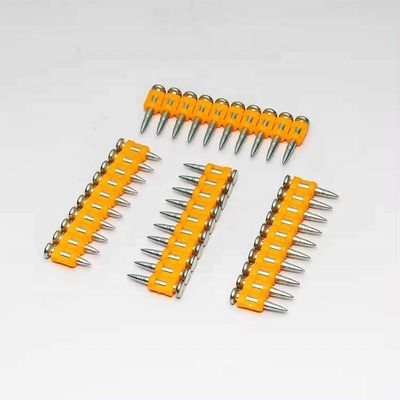 Pin di gas chiodi senza gas Elettro Galvanizzato Acciaio Drive Pin con lavastoviglie di plastica