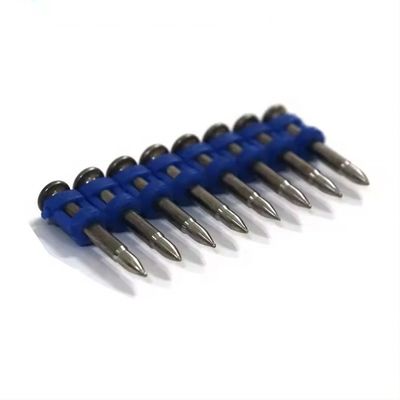16-38 mm lunghezza passo scaffale punta proiettile chiodi a gas per chiodi a gas azionati galvanizzati