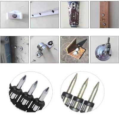 Chiodi a pin di gas elettro-galvanizzati per la guida e la ripresa del calcestruzzo Lunghezza 16-38 mm