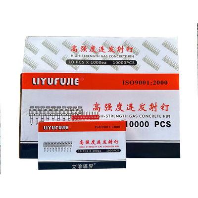 Leading Steel Building Material Bullet/Step Shake Gas Nail per Spit Pulsa Nail Gun