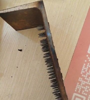 Chiodo di cemento a gas di plastica collata per il fissaggio di chiodi da sparo a spillo di gas