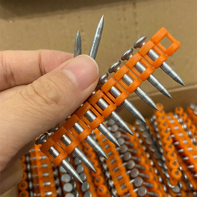 6.3 mm Diametro della testa 19 mm 22 mm Chiodi di cemento collato per la costruzione e la costruzione