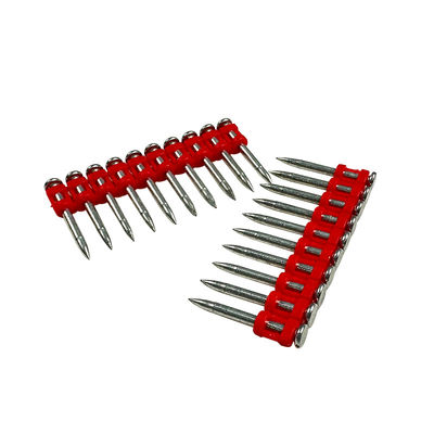 2.6/3.0*22/25/27/32/38mm Pini di azionamento a fiocco per il mercato russo Chiodi in cemento in acciaio testa piatta