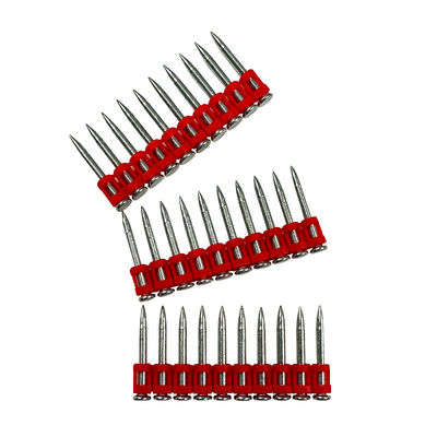 2.6/3.0*22/25/27/32/38mm Pini di azionamento a fiocco per il mercato russo Chiodi in cemento in acciaio testa piatta