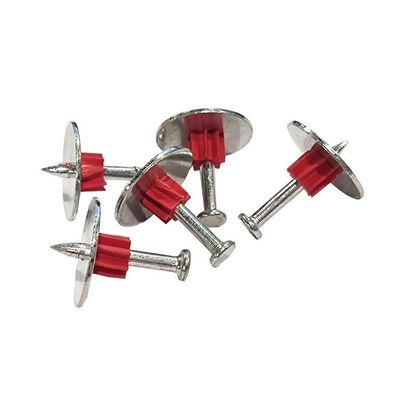 Lavatrice in acciaio e chiodo in calcestruzzo da 25 mm per perni PDW ad alta velocità in pistola da fuoco 301/301T