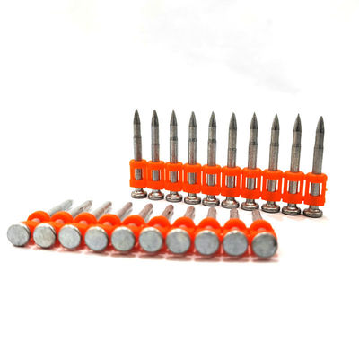 3.0mm Gas Nail Gun Concrete Steel Nails 19mm Collated Gas Pins Nails per il calcestruzzo
