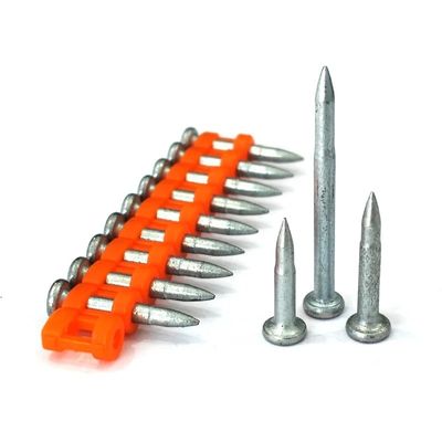 6.3mm diametro di scossa strumento di fissaggio della pistola a chiodi a gas con perni di trasmissione a gas a strisce di plastica