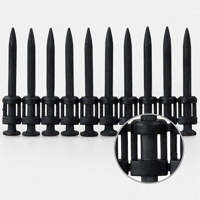 Plastico Continueb Shooting Batteria di calcestruzzo Nail Gas Drive Pin per un'installazione facile