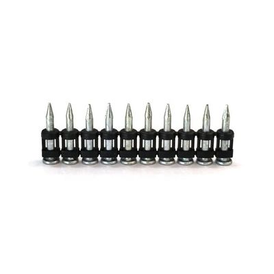 3.0mm Fluted Shank Galvanized Bullet Shake Nails Migliore per l'acciaio calcestruzzo di lunga durata