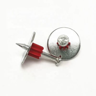 Pini di guida a testa.300 con sistema di fissaggio delle unghie attivato da polvere di lavaggio in metallo da 25 mm
