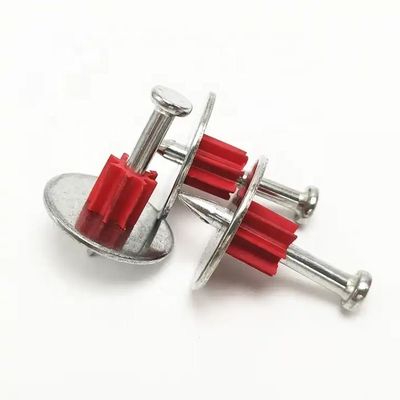 Pini di guida a testa.300 con sistema di fissaggio delle unghie attivato da polvere di lavaggio in metallo da 25 mm