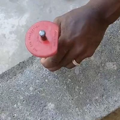 Lavatrice di metallo 9.5 mm 3/4 'Nigli di tronco 19 mm per TT Market Diametro della testa 3.7 mm