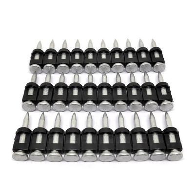 Pistola a chiodi a gas Compatibile Fluted Shank Concreto Chiodo in acciaio con rivestimento galvanizzato