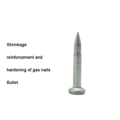 Pistola a chiodi a gas Compatibile Fluted Shank Concreto Chiodo in acciaio con rivestimento galvanizzato