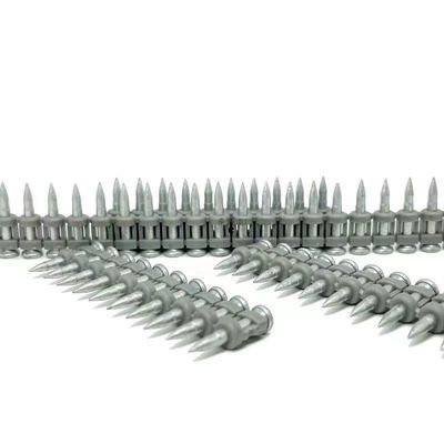Standard ISO 3,0 mm di diametro della scaffale Pini di gas in acciaio rinforzato Chiodo a proiettile per calcestruzzo