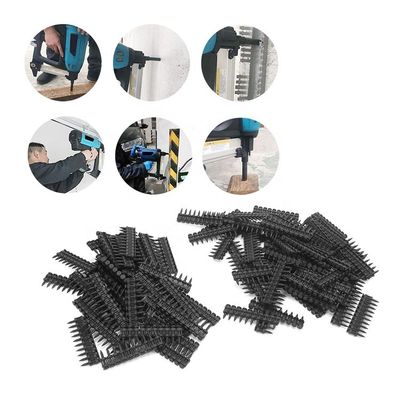 3.0mm Diametro della canna Nastro nero chiodi di cemento a gas per la costruzione 16-38mm Lunghezza
