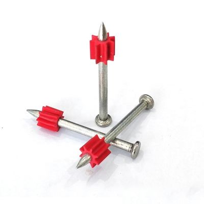 PD52 52mm Pin di azionamento della testa in acciaio per chiodi da tiro in calcestruzzo in pistola da chiodo a polvere