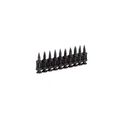 3.0mm diametro del bastone Chiodi di cemento in acciaio nero per pistole a gas