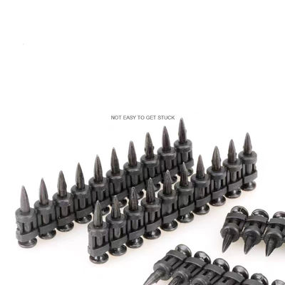 3.0mm diametro del bastone Chiodi di cemento in acciaio nero per pistole a gas