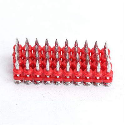 6.3 mm Gasole a testa piatta Chiodi di cemento Fasciatori a strisce di plastica per materiali da costruzione