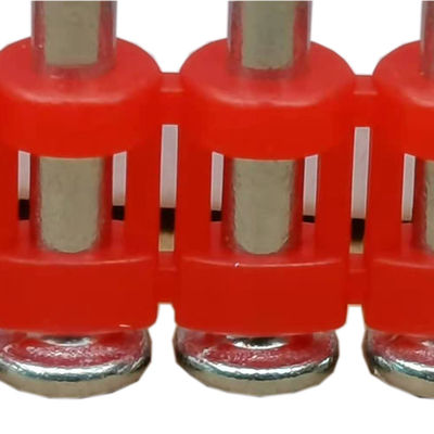 6.3 mm Gasole a testa piatta Chiodi di cemento Fasciatori a strisce di plastica per materiali da costruzione