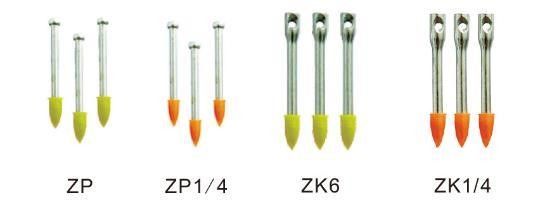3.7 mm di diametro del bastone ZK 1/4 Eyelet Drive Pin con fissaggi ad alta velocità e foro oculare