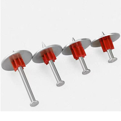Fabbricazione di attrezzature per l'hardware Flat Head Steel Shooting Nails Drive Pins 19mm-76mm