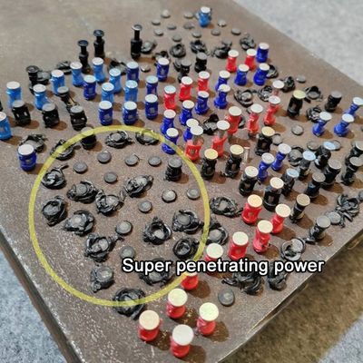 3.0mm diametro del bastone Super penetrante Nero Concreto Pin Chiodi per calcestruzzo duro