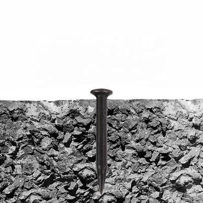 3.0mm diametro del bastone Super penetrante Nero Concreto Pin Chiodi per calcestruzzo duro