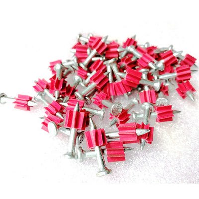 Scala liscia di 7,6 mm/.300" di diametro di testa Pini galvanizzati per Ramset e calcestruzzo