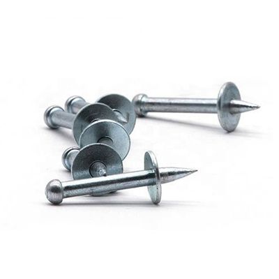 Chiodo da sparo in stile NK elettro-galvanizzato 22-62 mm Lunghezza per costruzioni in cemento