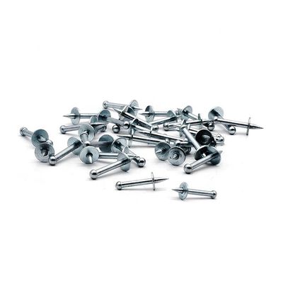 Chiodo da sparo in stile NK elettro-galvanizzato 22-62 mm Lunghezza per costruzioni in cemento