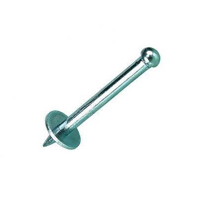 Chiodo da sparo in stile NK elettro-galvanizzato 22-62 mm Lunghezza per costruzioni in cemento